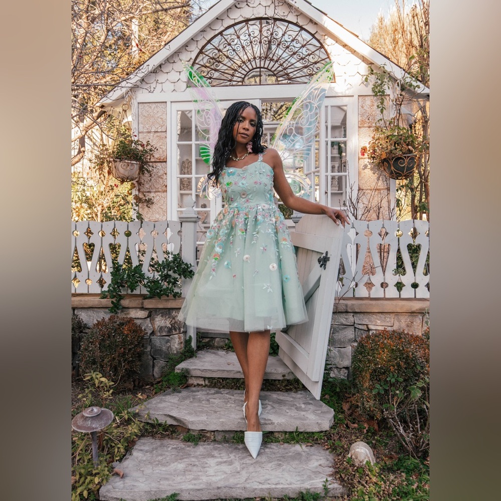 JessaKae Elowen Dress NWT – Floral Romantic Garden Fairy Cottagecore Style
